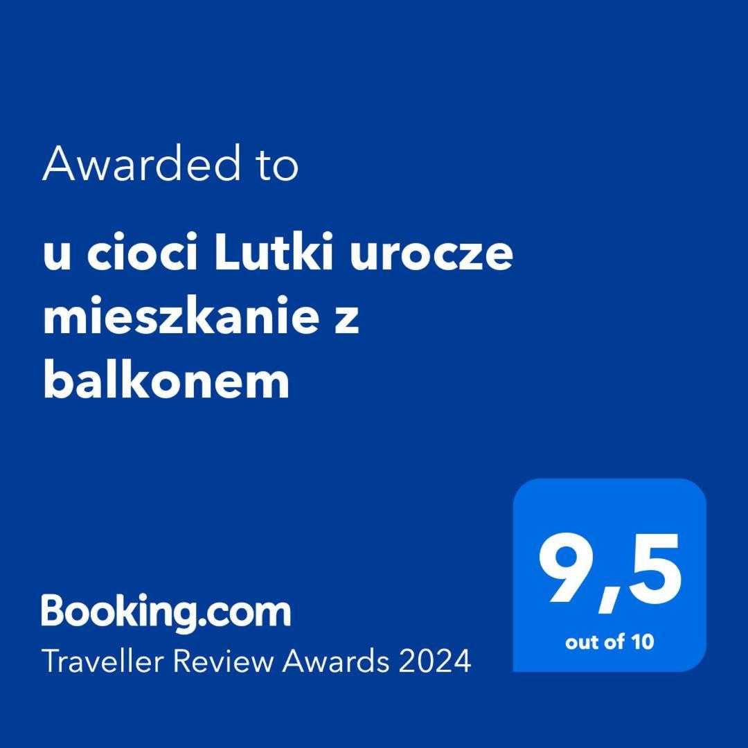 U Cioci Lutki Urocze Mieszkanie Z Balkonem Krakkó Kültér fotó